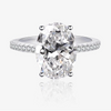 The Ivy Oval Cut Ring