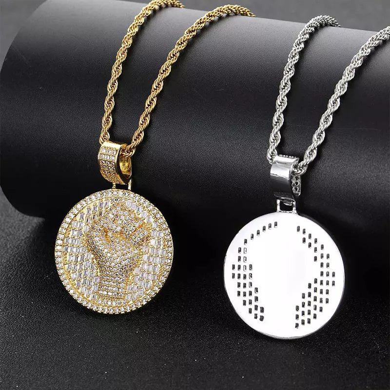 Black Lives Matter Diamond Pendant