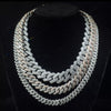 15MM VVS Diamond Baguette Cuban Link