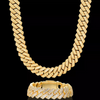15MM VVS Diamond Baguette Cuban Link