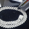 15MM VVS Diamond Baguette Cuban Link