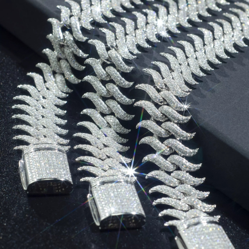 Iced Out Diamond Cuban Link