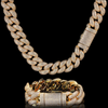 20MM Iced Out Diamond Cuban Link Bracelet/Chain