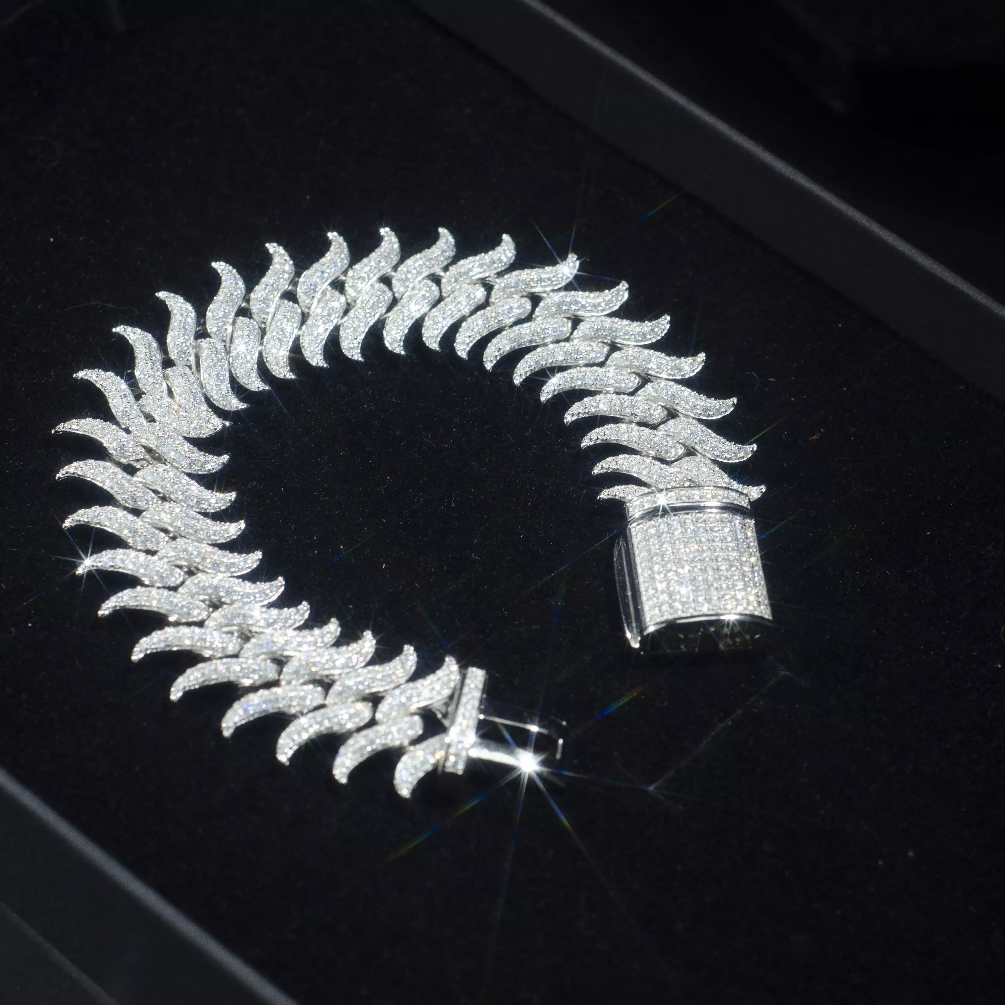 Iced Out Diamond Cuban Link