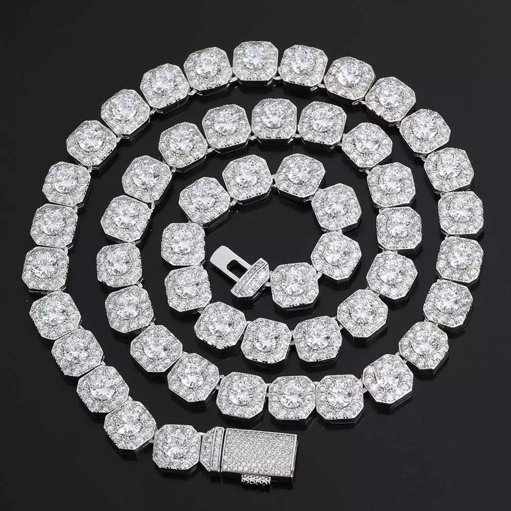 10MM Diamond Square Tennis