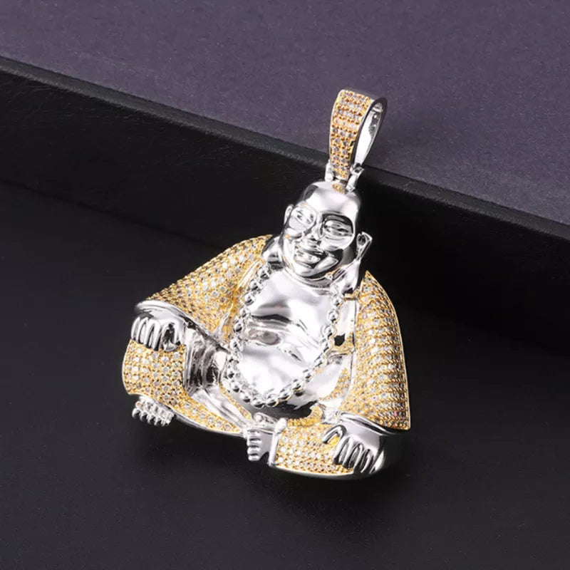 Diamond Buddha Pendant