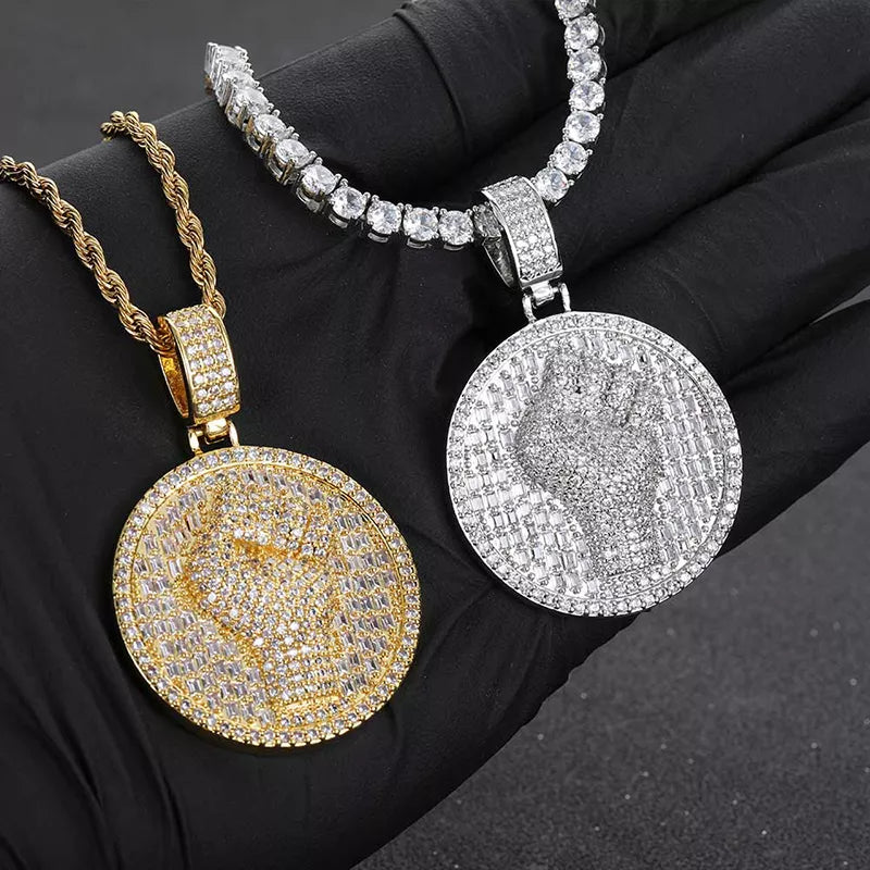 Black Lives Matter Diamond Pendant