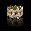 Diamond Cut Cuban Ring