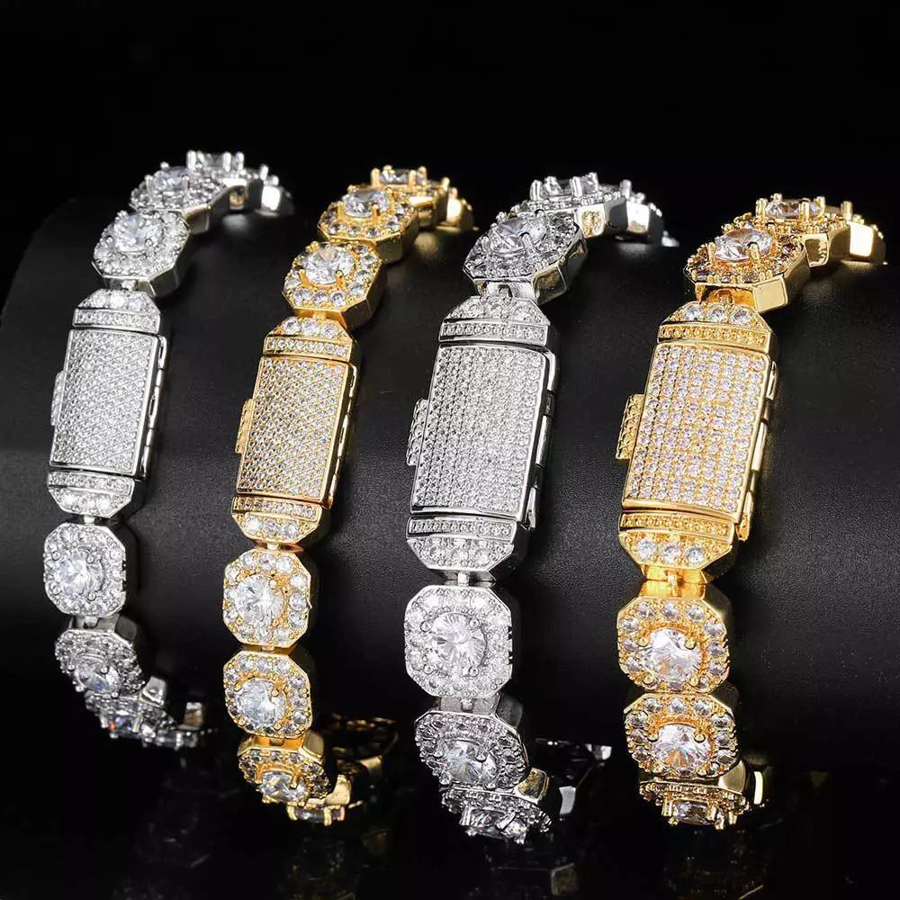 10MM Diamond Square Tennis