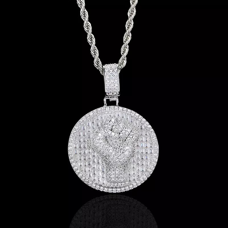 Black Lives Matter Diamond Pendant