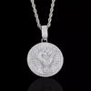 Black Lives Matter Diamond Pendant