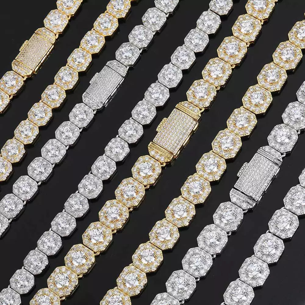 10MM Diamond Square Tennis